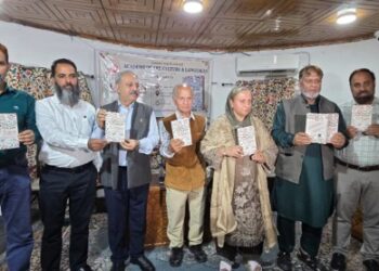 JKAACL releases English translation ‘U-Turn and Other Stories’ by Gauri Shankar Raina