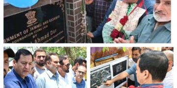 Javid Dar launches dev projects in Rafiabad