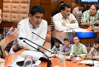 Health Min reviews SSH Sgr, GMC MFC, Pahalgam SDH projects; sets March 2027 deadline