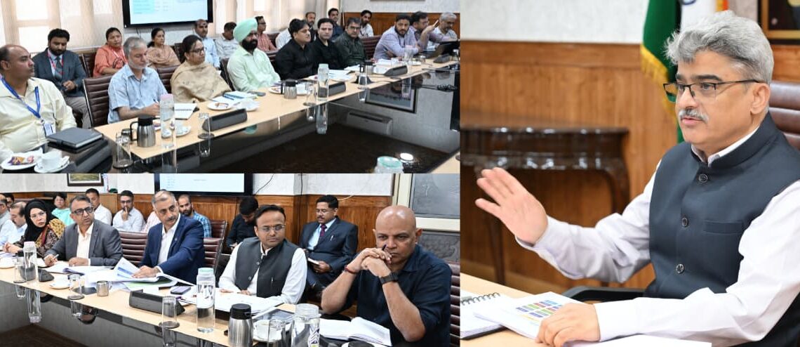  CS calls for ambitious implementation of Agri Credit Schemes across J&K