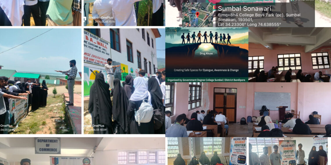 Nasha Mukt Bharat Abhiyan: Awareness programmes in Bandipora