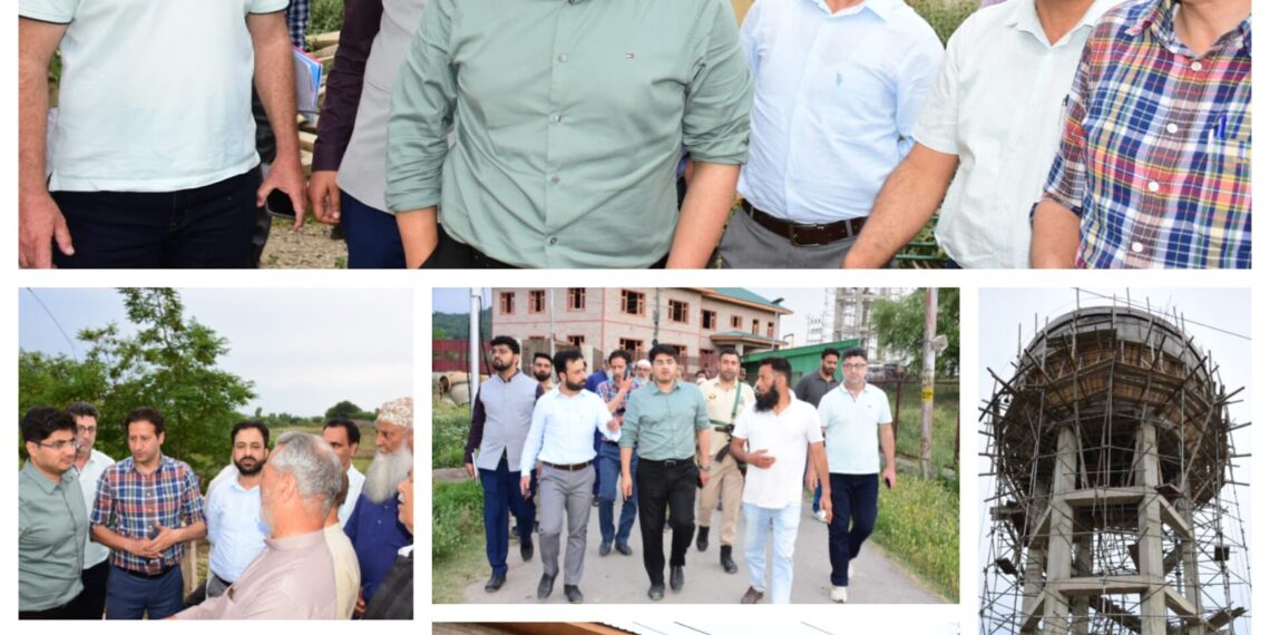 Commissioner SMC reviews progress of AMRUT 2.0 Water Infrastructure projects