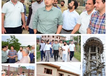 Commissioner SMC reviews progress of AMRUT 2.0 Water Infrastructure projects