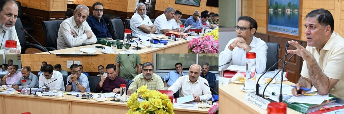 Committee on Estimates reviews progress of development works