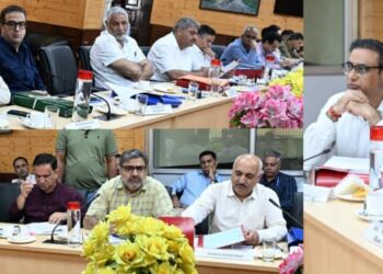 Committee on Estimates reviews progress of development works