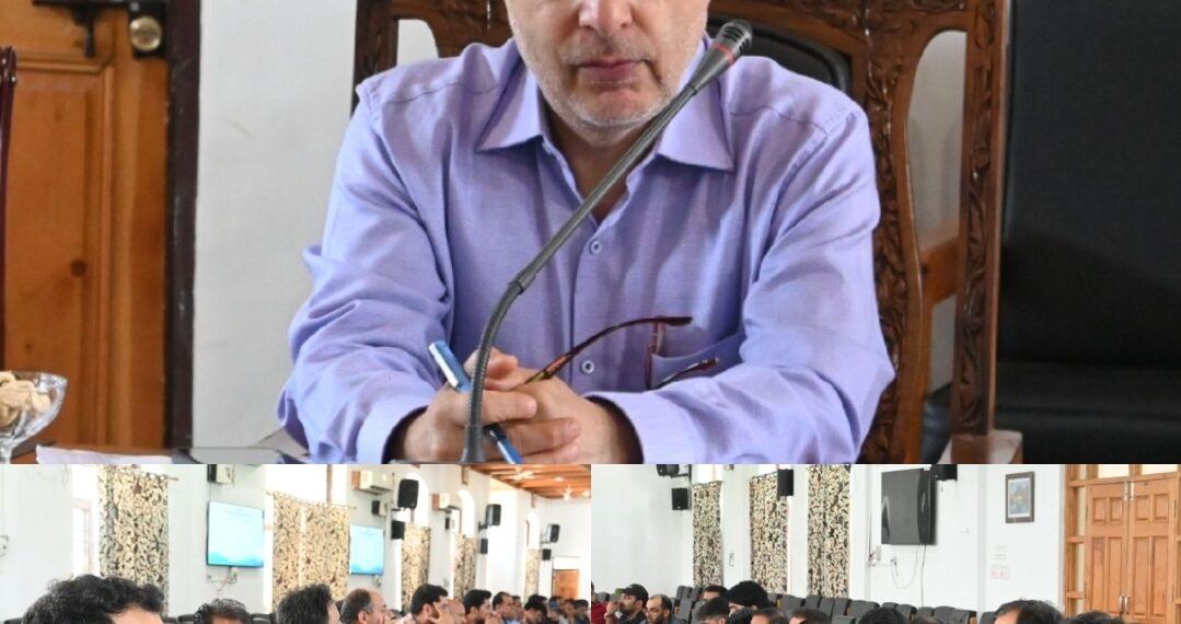 Custodian General reviews DILRMP progress in Anantnag