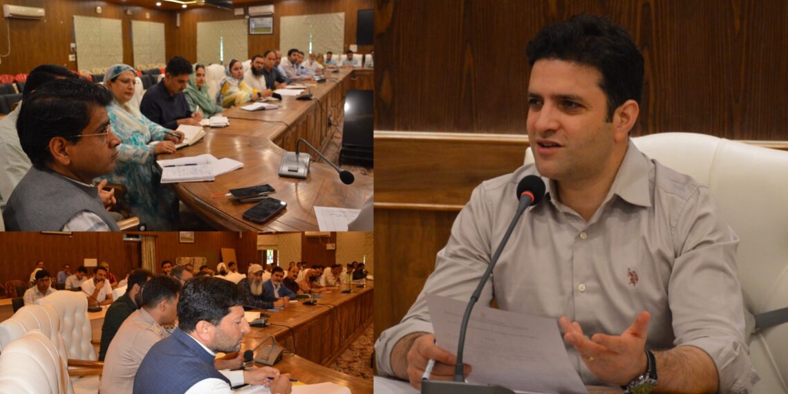 DC Budgam reviews arrangements for International Yoga Day