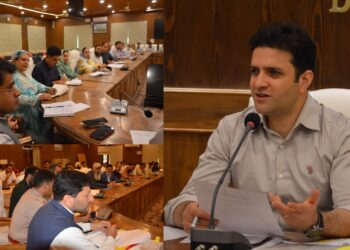 DC Budgam reviews arrangements for International Yoga Day