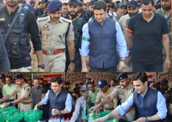 DC Budgam, SSP visit Magam, Beerwah areas to oversee 11th Muharram arrangements