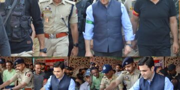 DC Budgam, SSP visit Magam, Beerwah areas to oversee 11th Muharram arrangements