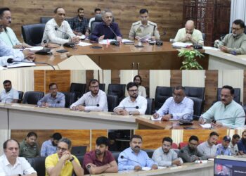 DC Doda reviews arrangements for Annual Religious Yatras 2026