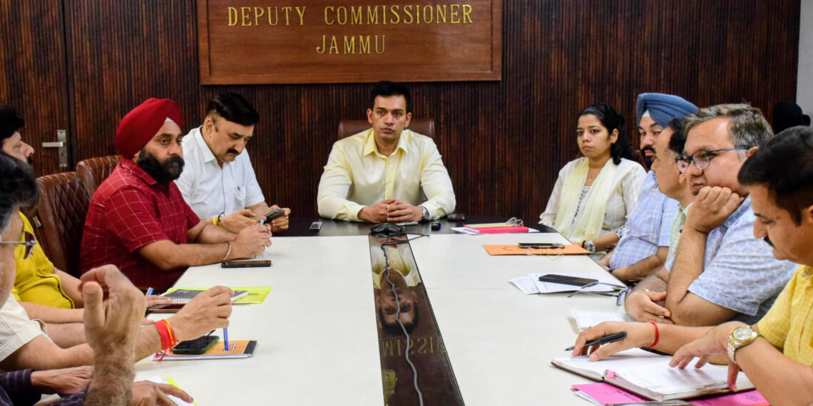 DC Jammu stresses responsiveness in grievance redressal