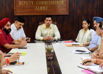 DC Jammu stresses responsiveness in grievance redressal
