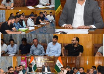 DC Pulwama chairs District Level Telecom Committee meeting
