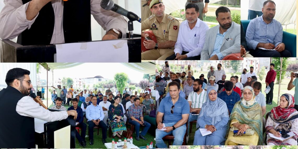 Block Diwas: DC Srinagar holds Grievance Redressal Camp in Rajbagh