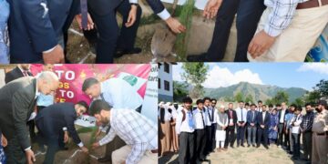 Nasha Mukt J&K Campaign : DC Srinagar leads plantation drive at GHS School Khonmoh