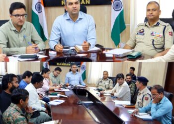 DC reviews status of Telecom Services in Ramban
