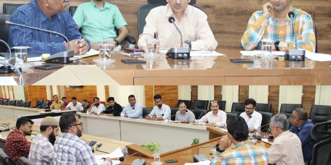 DDC Doda reviews progress of road projects