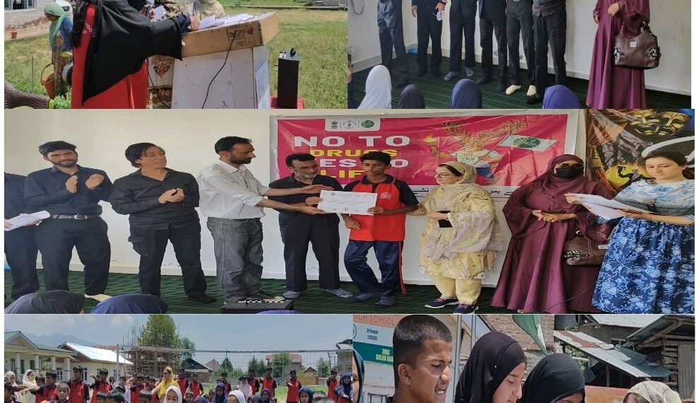 NMJKA : DIPR’s Cultural Unit organises awareness programme at GGHS Naseem Bagh