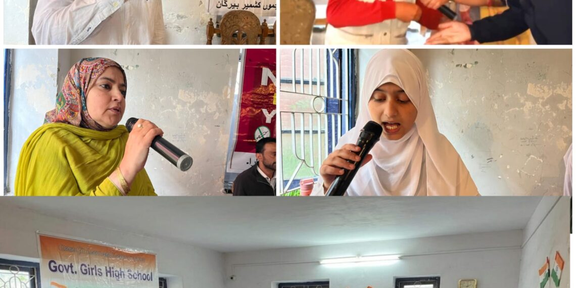 asha Muk J&K Abhiyan : DIPR’s Cultural Unit organises awareness programme at GHS Chattabal