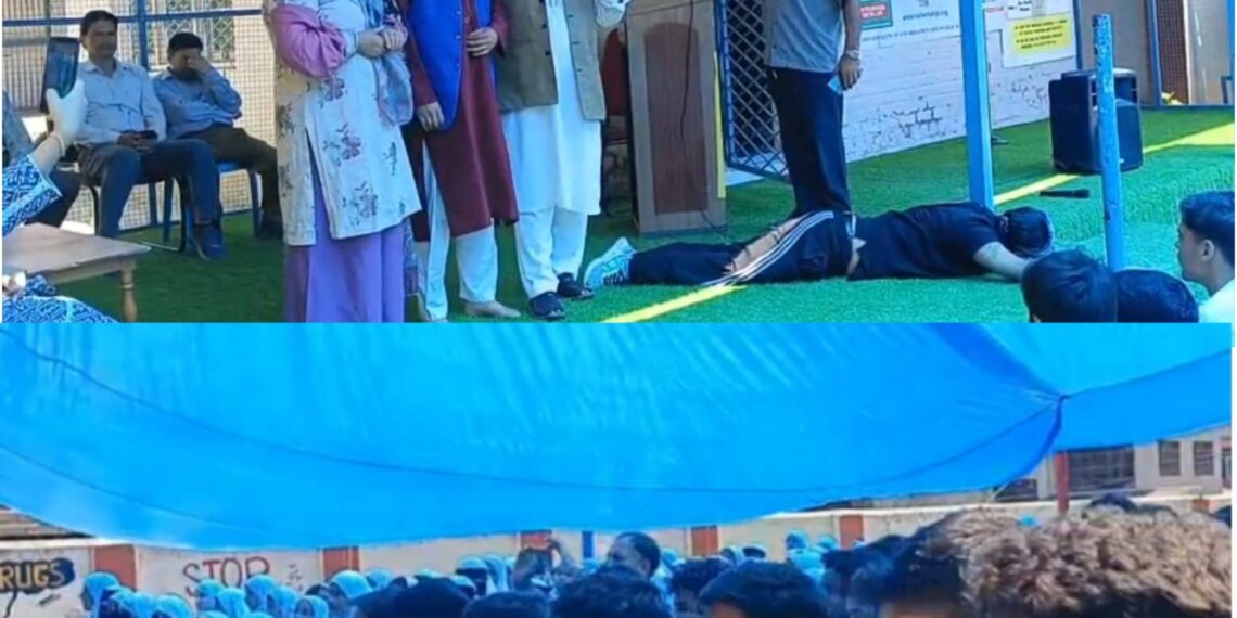 100-Day Nasha Mukt Abhiyan : DIPR’s Cultural Unit organises Short Play at GBHSS Zainakote