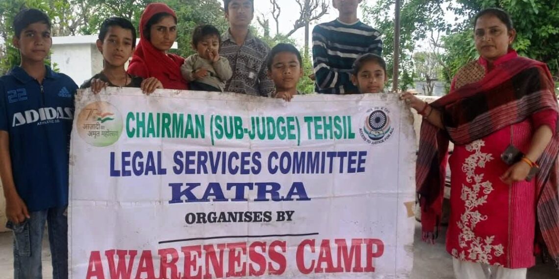 DLSA Reasi spreads legal awareness through IEC campaign