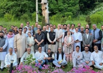 Dachigam turns political-media hub as CM Omar chairs high-level meet
