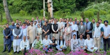 Dachigam turns political-media hub as CM Omar chairs high-level meet