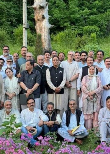 Dachigam turns political-media hub as CM Omar chairs high-level meet