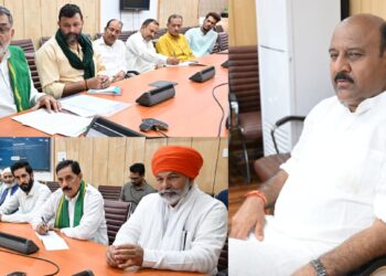 Deputy CM discusses farmers’ issues with Bharatiya Kisan Union delegation