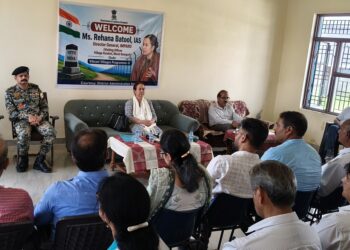 DG IMPARD reviews Vibrant Village Prog works at Kandral Samba