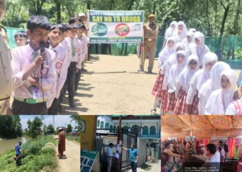 District-wide activities organised under Nasha Mukt Bharat Abhiyan in Budgam