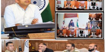 Div Com Kashmir reviews flood mitigation preparedness, disaster management readiness
