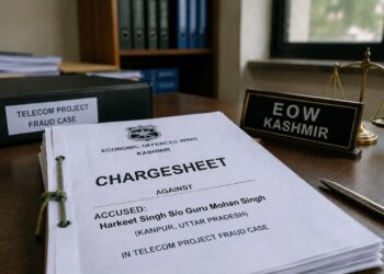 EOW files chargesheet in telecom project fraud case