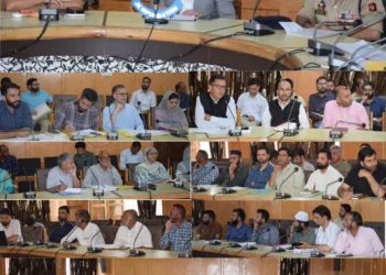 DC Pulwama chairs 33rd NCORD meeting, reviews anti-drug measures