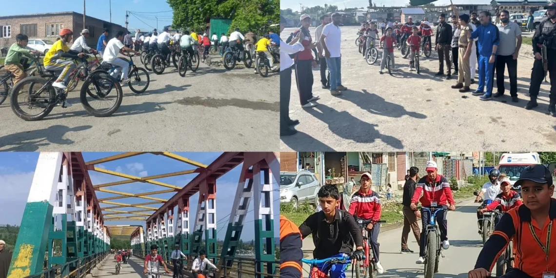 Over 121 cyclists join World Bicycle Day Cyclothon in Shopian