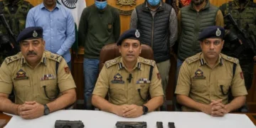 Chinese-made pistol, ammunition recovered in Baramulla