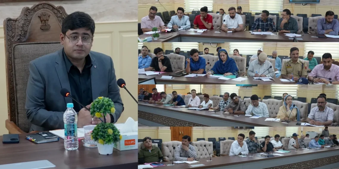 DC Ganderbal reviews SANJY-2026 preparedness