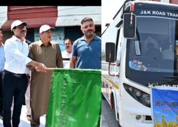 Javid Dar flags off farmers group for training camp at SKUAST-Kashmir