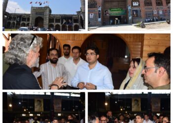 Commissioner SMC conducts inspection of Muharram-ul-Haram arrangements across Srinagar City