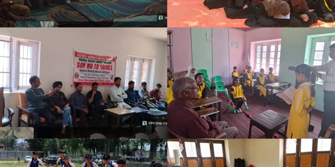 NMJKA Campaign : Awareness, sports activities continue across Pulwama