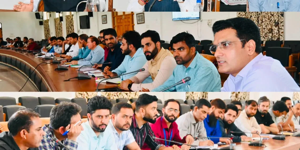 Census-2027: Amit Sharma reviews operations in Anantnag