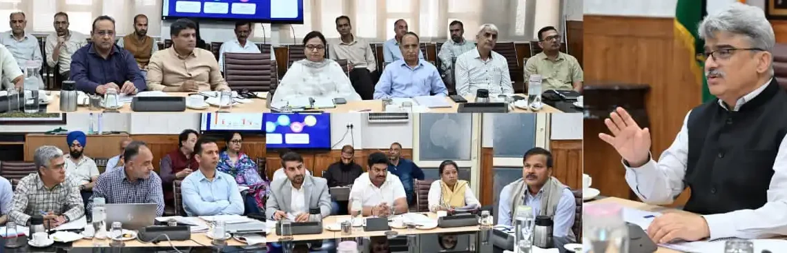 Chief Secretary delineates framework for reducing multidimensional poverty in J&K