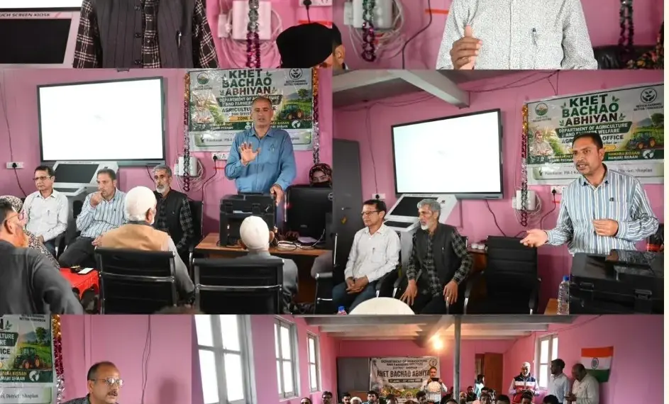 Khet Bachao Abhiyan awareness programme held in Shopian