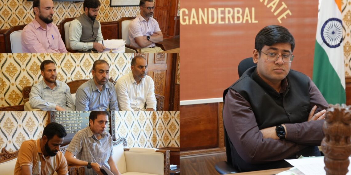 Nasha Mukt Abhiyan : DC Ganderbal calls for sustained multi-departmental efforts, chairs NCORD meeting