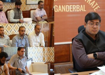 Nasha Mukt Abhiyan : DC Ganderbal calls for sustained multi-departmental efforts, chairs NCORD meeting