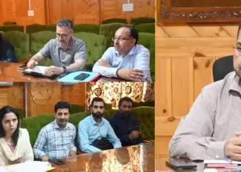 ADDC Shopian chairs review meeting on SHIVER 2.0