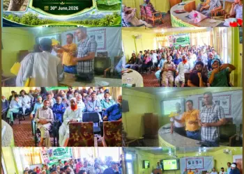 KVK Bandipora-1 organises awareness Programme on Apple Leaf Blotch Miner