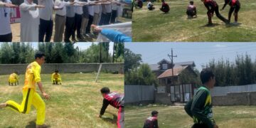 Inter-Zonal District Level Kho Kho Competition for Boys held in Shopian