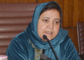 Public welfare, inclusive development foremost priorities of Govt: Sakeena Itoo